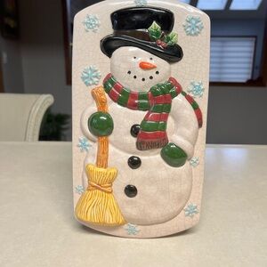 Festive Snowman Holiday Decor